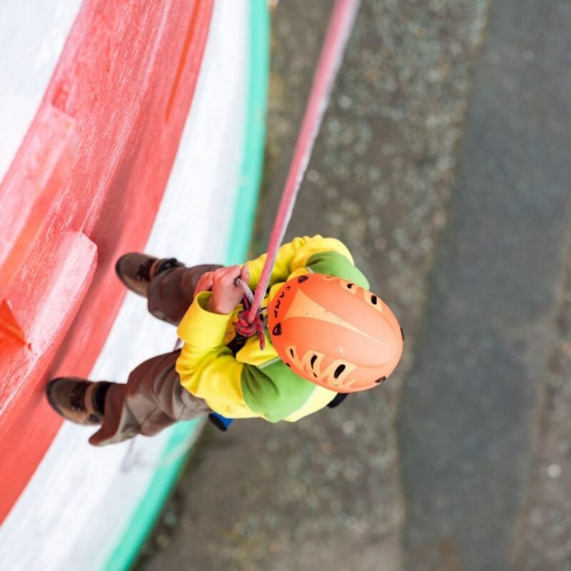 Souter sponsored abseil - South Shields