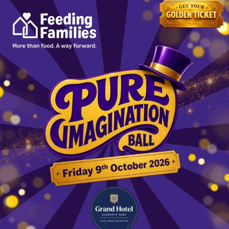 Pure Imagination Ball – Feeding Families fundraiser - Newcastle