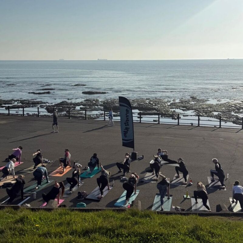 Beach yoga returns – Sunderland