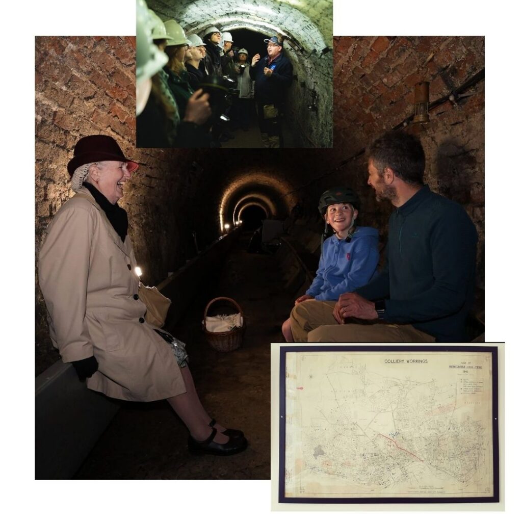 The Victorian Tunnel, an archive map