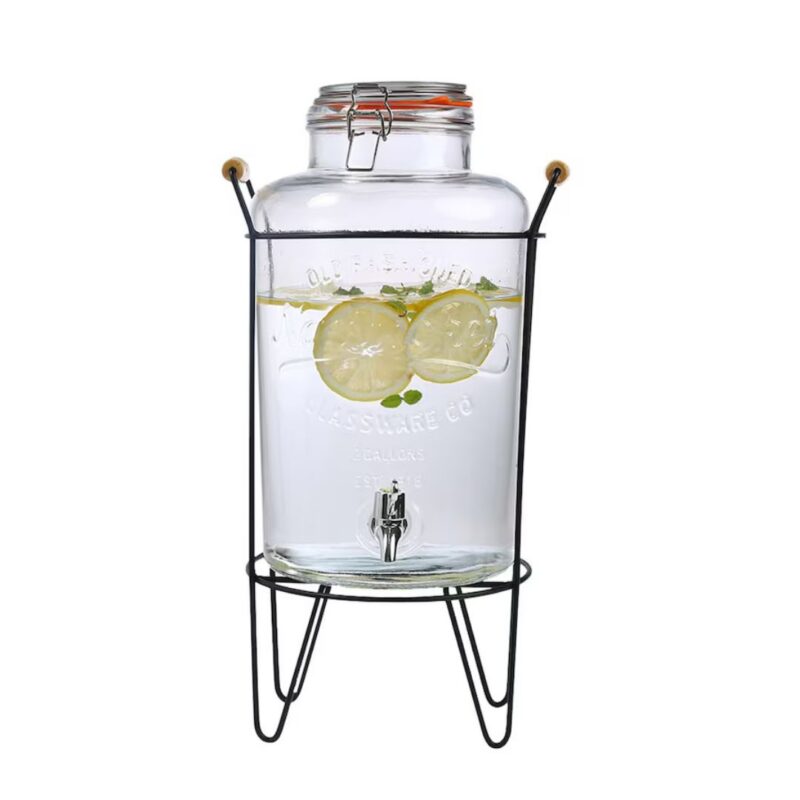 Tesco - Glass Vintage Beverage Drinks Dispenser - £17.99