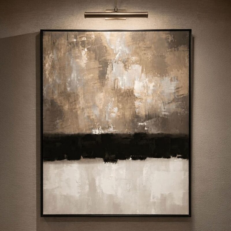 Cohen Neutral Textured Canvas Wall Art