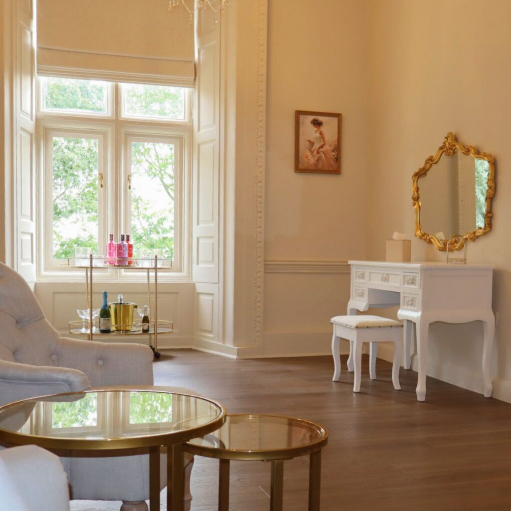 Walworth Castle, wedding venue in County Durham - Dressing Room