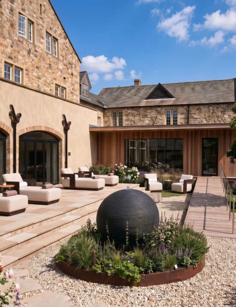 Maften Hall's New Spa