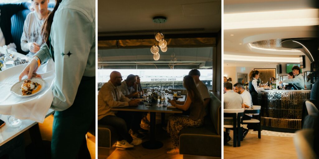 Here's our first look inside Tidings, St James' Park's new suite