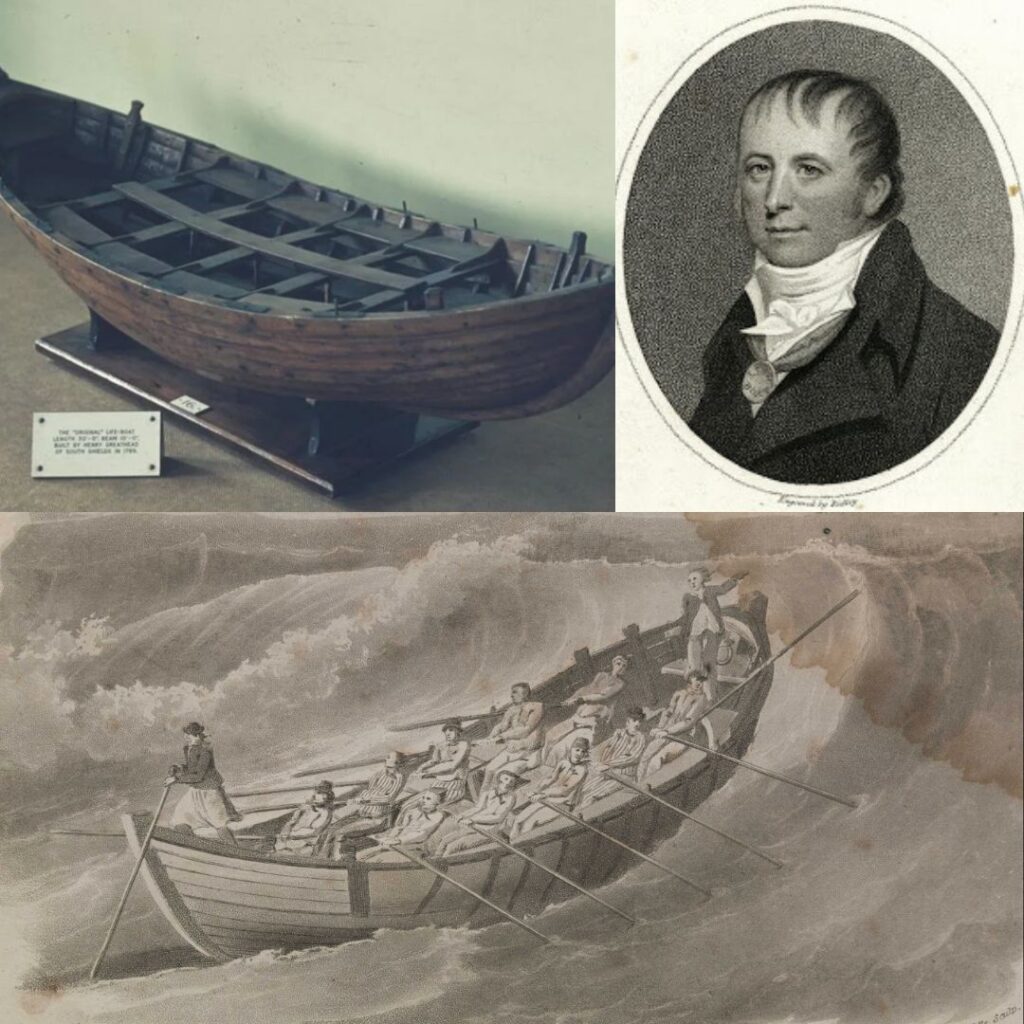image credit: RNLI - Henry Grethead, inventor of the lifeboat