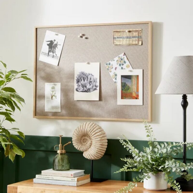 Dunelm - Linen Effect Pin Board - £15.00