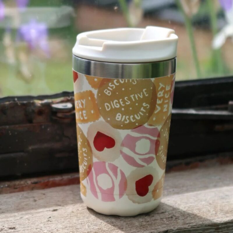 Emma Bridgewater - Biscuits Chilly's Reusable Cup - £28.00