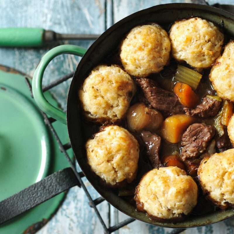 Beef Stew and Dumplings - Serves 2 - £10.20