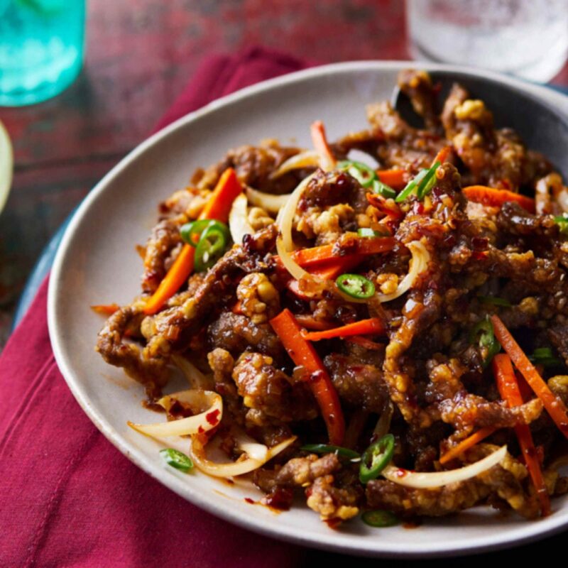 Crispy Chilli Beef – from £12.60 