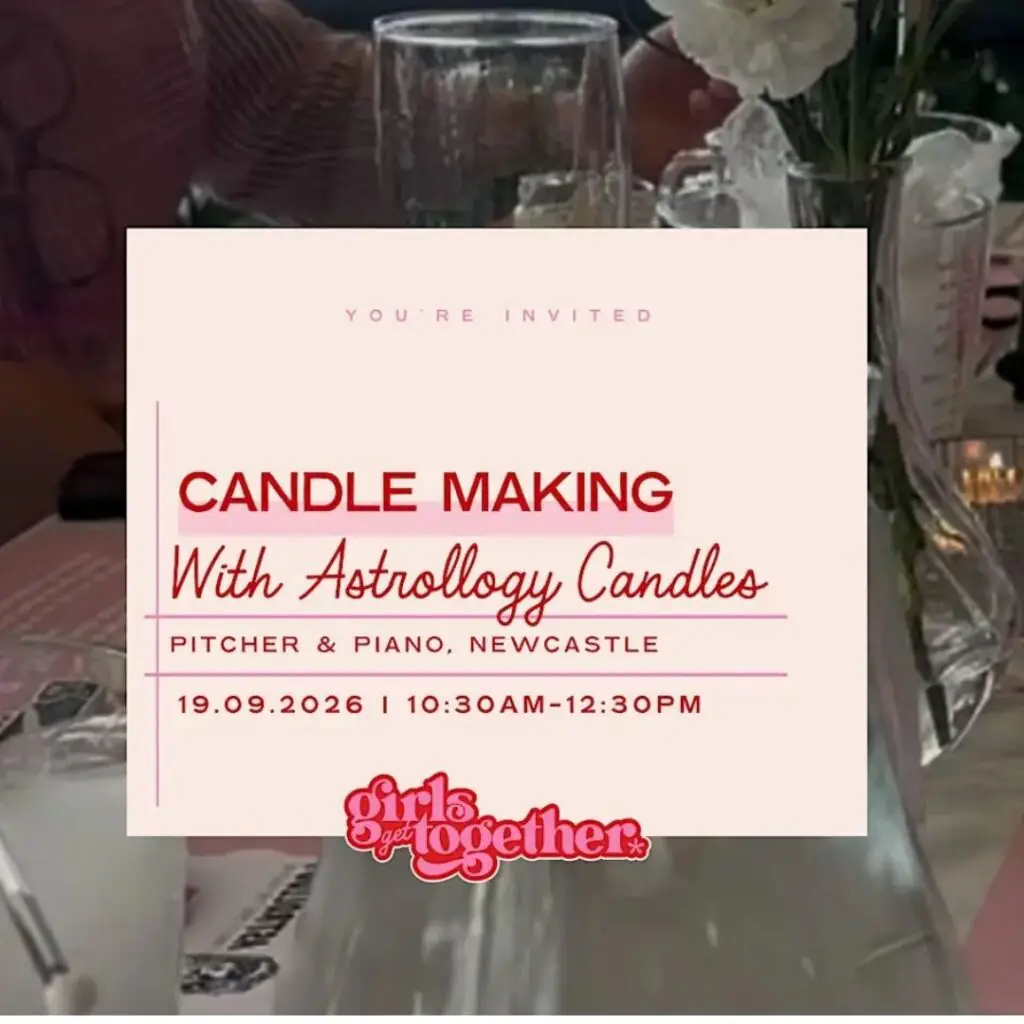 Girls Get Together: Autumn Candle-Making Class – Newcastle