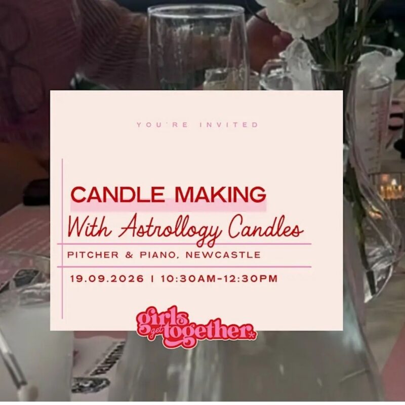 Girls Get Together: Autumn Candle-Making Class – Newcastle