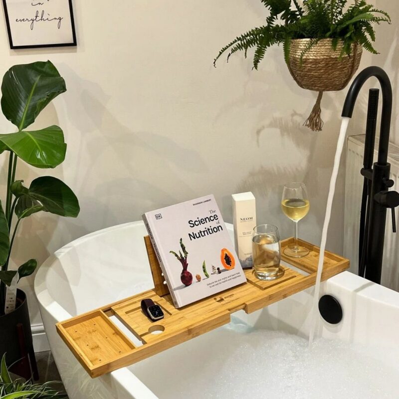 Eco Bath London - Luxury Eco-Friendly Bamboo Bath Tray - £29.99 (was £43.99)