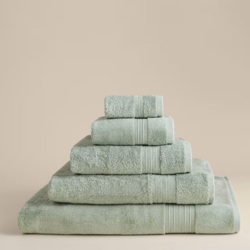 M&S - Egyptian Cotton Towel in Sage - £16.00