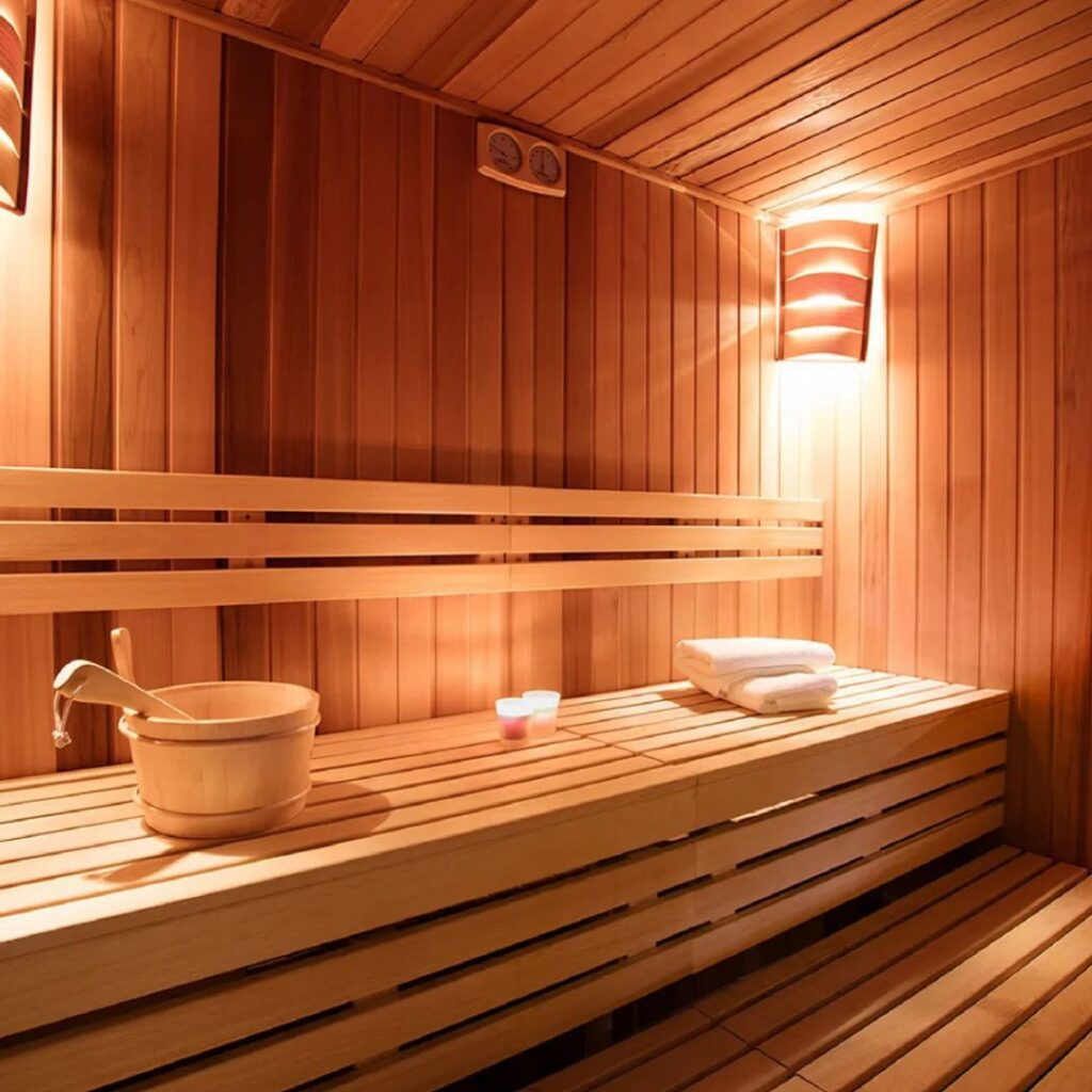 Maften Hall's New Spa, Sauna