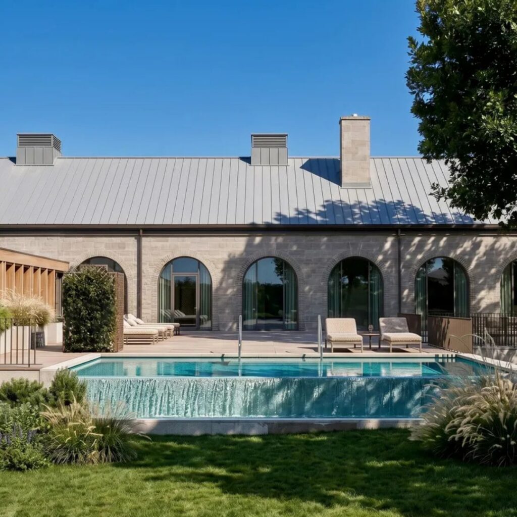 Maften Hall's New Spa, Outdoor Pool