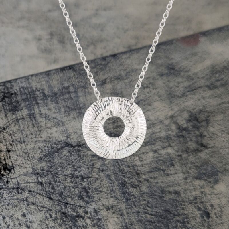 Caitlin Hegney - Torus Pendant – Silver – from £85.00 