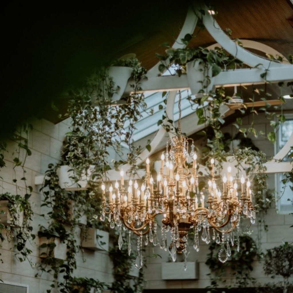 The Garden Room at The Biscuit Factory - Grand Chandelier