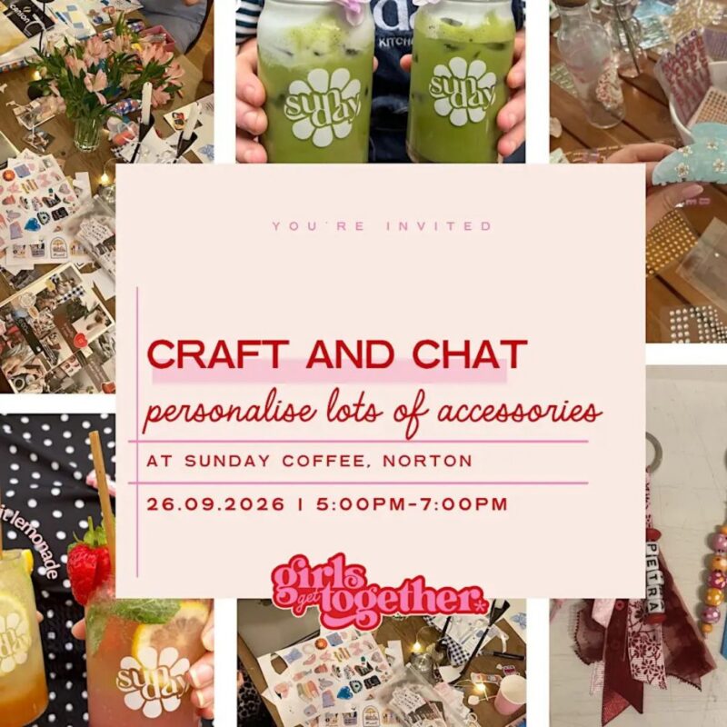 Girls Get Together: Craft and Chat – Stockton-on-Tees