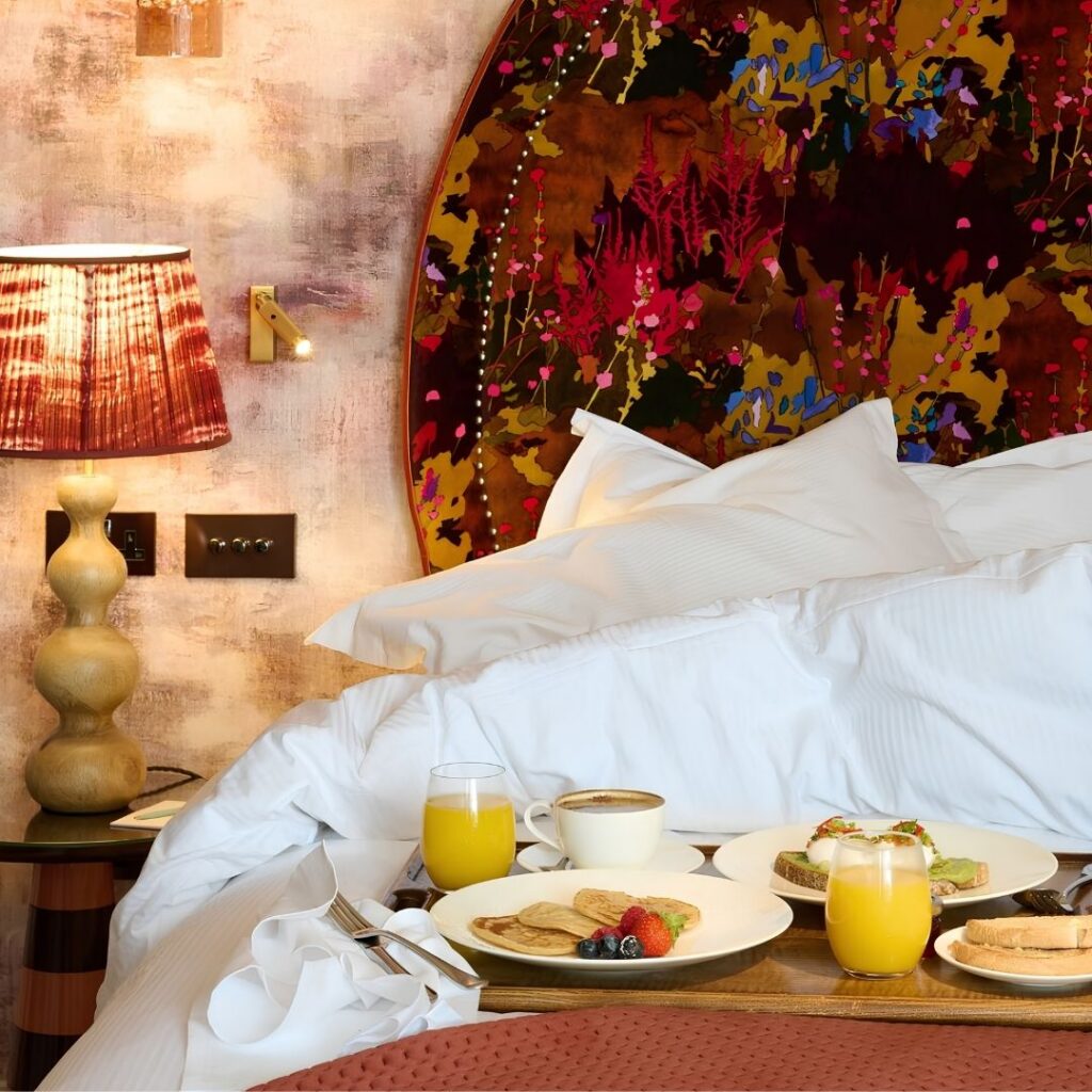 Seaham Hall, Breakfast in bed