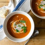 The ultimate roasted tomato soup