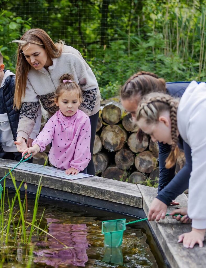 Washington Wetland Centre - Pond Dipping at Half Term