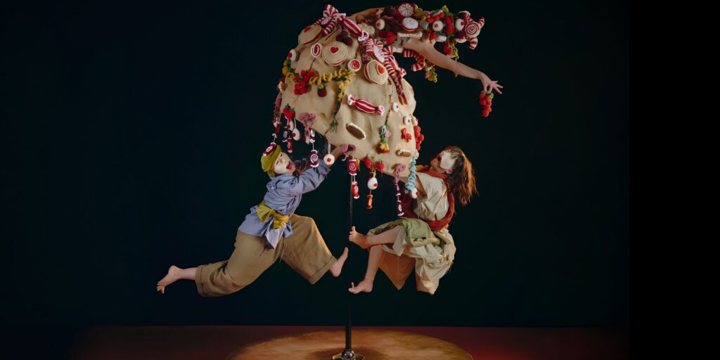 Newcastle crocheters and Lady Gaga's designer make a dress for stage that's all sweets