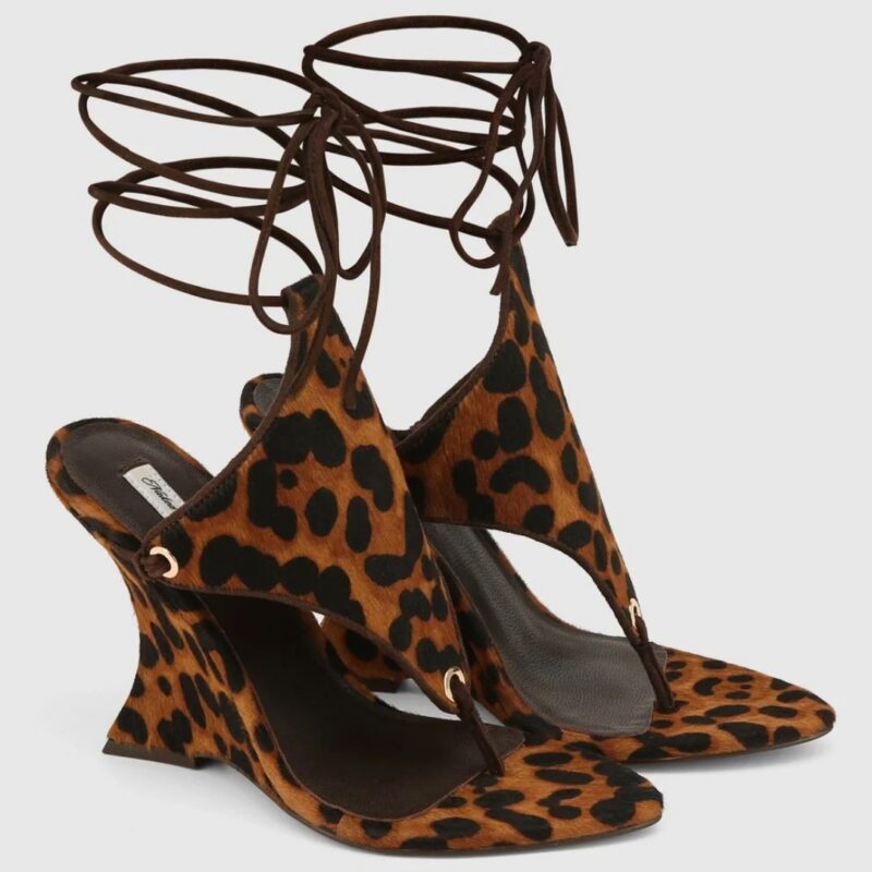 Naked Wolfe – Rampage Leopard Heels - £300.00 