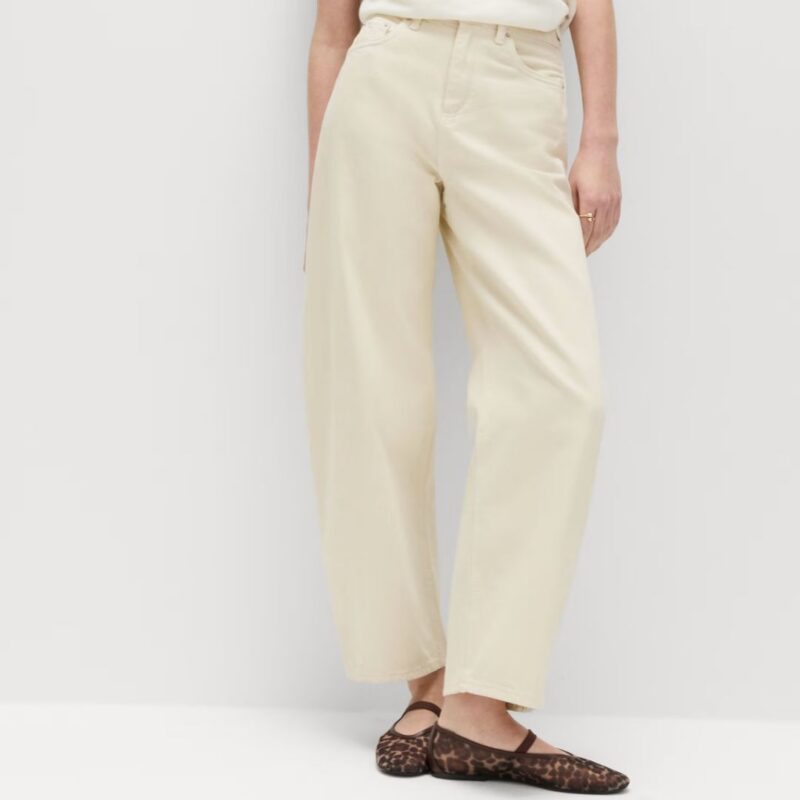 M&S – Mid Rise Barrel Jeans - £30.00 