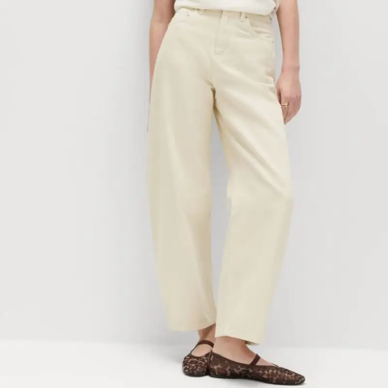 M&S – Mid Rise Barrel Jeans - £30.00 