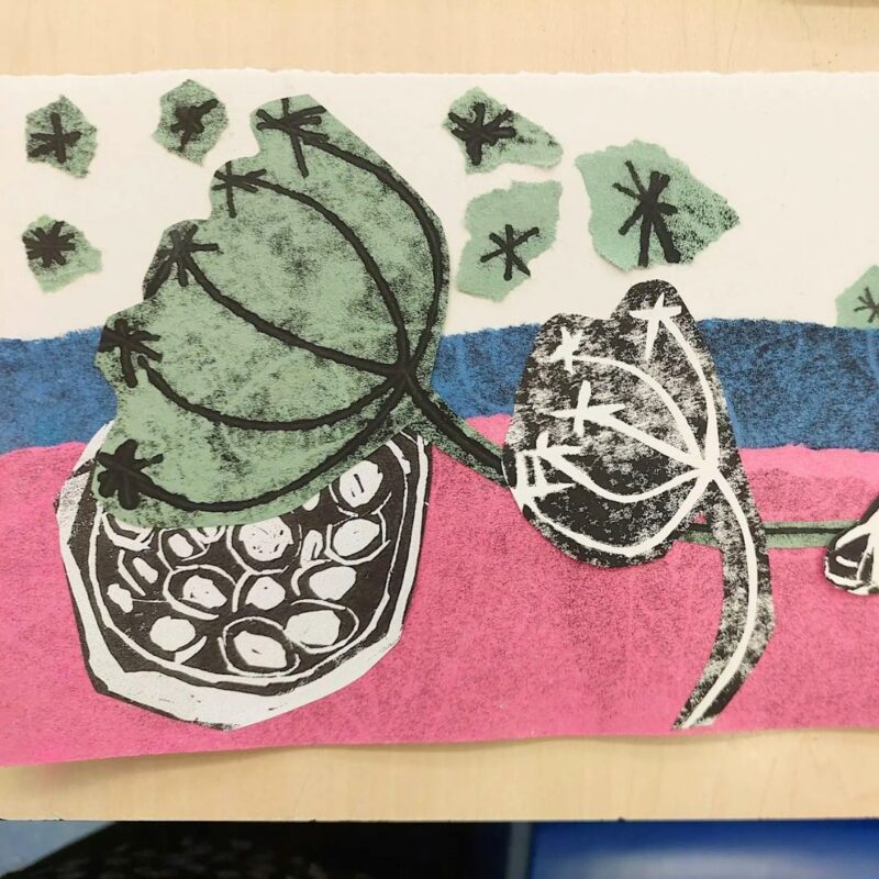 Autumnal Printmaking with Cloe Sparrow - Durham