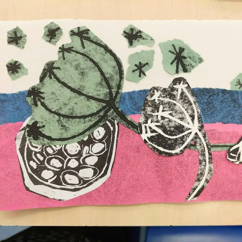 Autumnal Printmaking with Cloe Sparrow - Durham