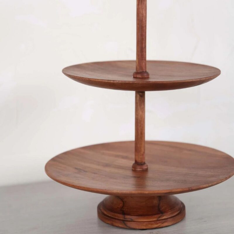 Lillian Daph - Merle Wooden Cake Stand - £65.00
