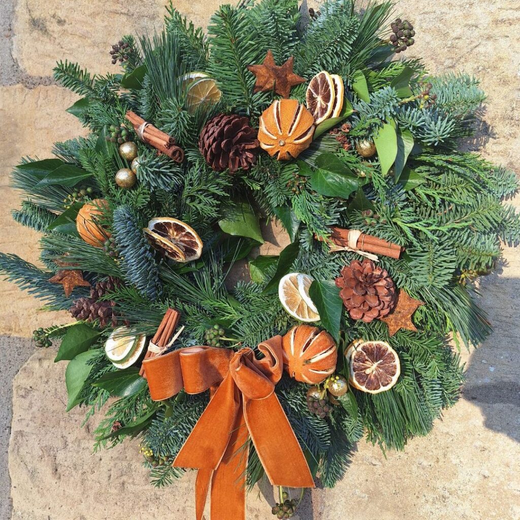 FESTIVE WREATH MAKING AT BAMBURGH CASTLE