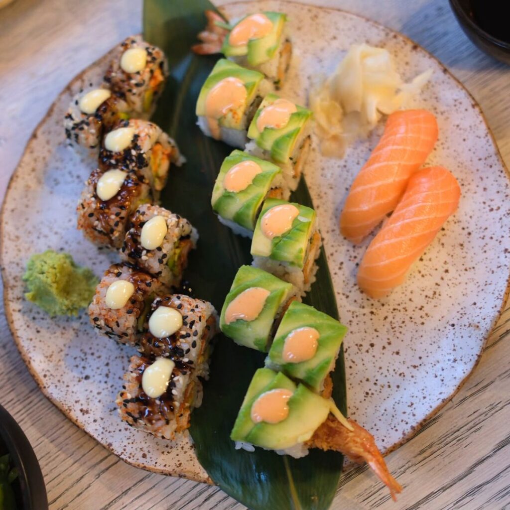 SUSHI AT GILPIN SPICE, WINDERMERE