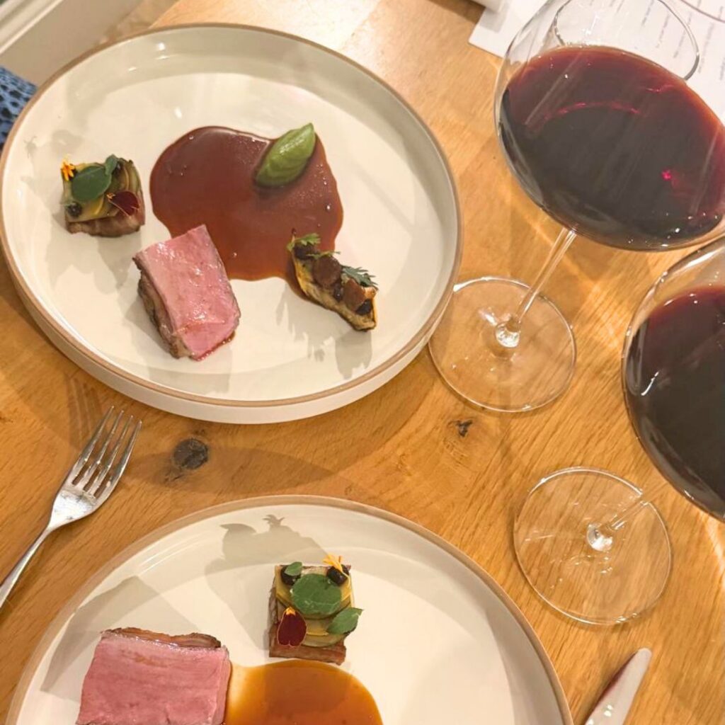 TASTING MENU AT THE HADRIAN HOTEL, WALL