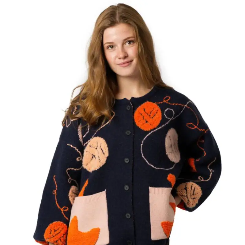 The Curious Cat Cardigan - £75.00