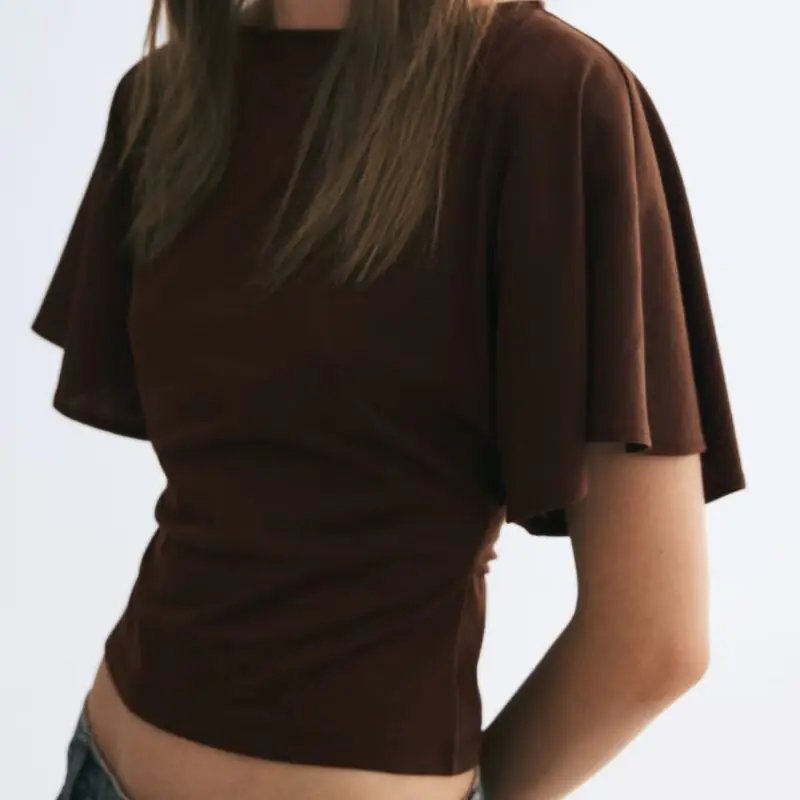 H&M - Tie-Back Boat Neck Top - £12.99