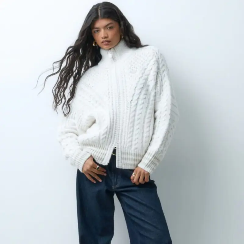 Adidas Originals - Firebird Cable Knit Track Top - £120.00